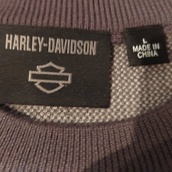 Harley Davidson Knit Sweater Large - Picture 4 of 4